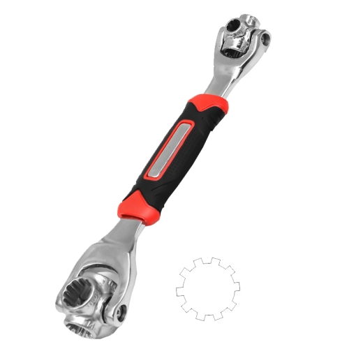 

CY-0015 Multi-Function Universal Sleeve Wrench, Specification: 8-19mm 52 In 1