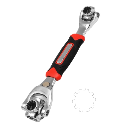 

CY-0015 Multi-Function Universal Sleeve Wrench, Specification: 8-19mm 52 In 1 With Magnetic