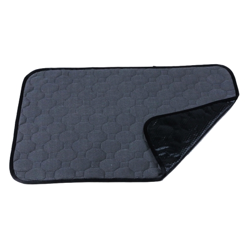 

2 PCS 50x40cm Car Pet Injection Pad Waterproof Pad Cat Dog Sofa Waterproof Diapholic Carpet Water Absorbing Pad(Gray)