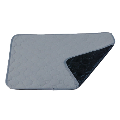 

100x135cm Car Pet Injection Pad Waterproof Pad Cat Dog Sofa Waterproof Diapholic Carpet Water Absorbing Pad(Light Grey)