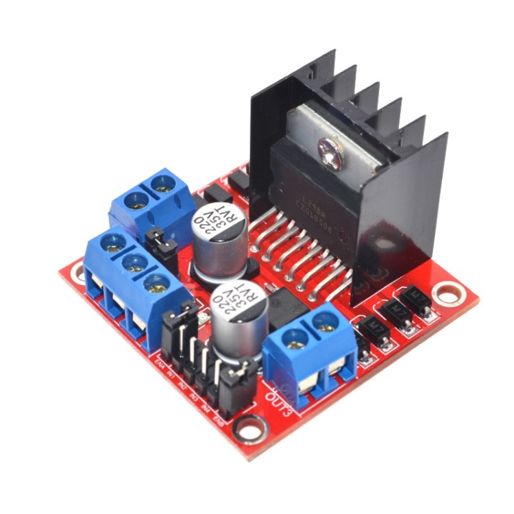 

2 PCS HW-095A L298N Motor Drive Board Module DC Stepper Motor Robot Smart Car