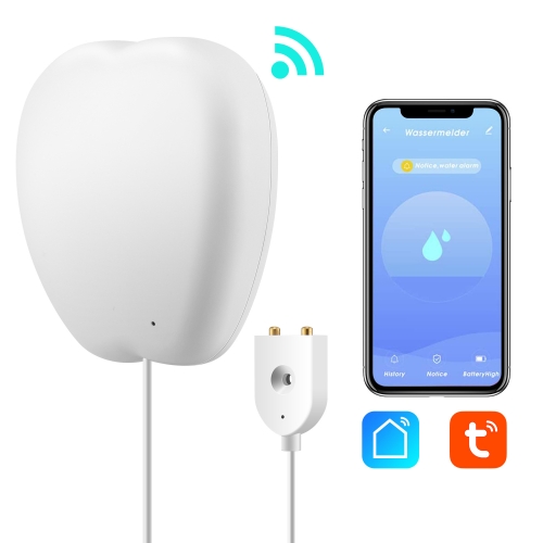 

RSH-WL03 Tuya Smart Water Level Alarm WiFi Water Leakage Remote Water Flooding Detector