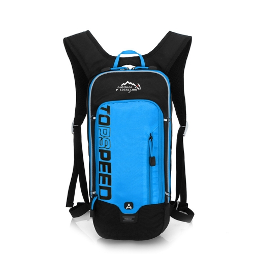 

INOXTO Outdoor Running Bike Riding Backpack Sports Water Drinking Bag 46x22x11cm(Blue)