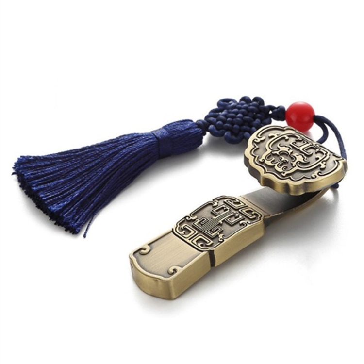 

JM03 Metal Classical Style U-Disk Window Grilles USB 2.0 Flash Drive, Capacity: 128GB(Ruyi)