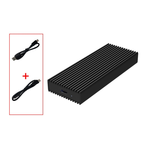 

M.2 NVME / NGFF Mobile Hard Disk Box TYPE-C3.1 Notebook External Solid State Drive Box, Style: PC280K NVME Double Cable