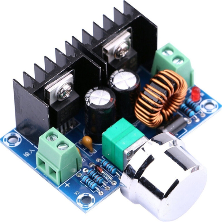 HW-439 DC-DC Step Down Buck Converter Power Supply Module XL4016E1 4-40V to 1.25-36V 8A 200W Voltage Regulator
HW-439 DC-DC Step Down Buck Converter Power Supply Module XL4016E1 4-40V to 1.25-36V 8A 200W Voltage Regulator