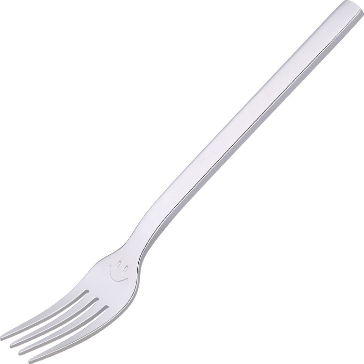 

2 PCS Thickened Long Handle Fork Food Desserts Fork, Standard: Adult Fork