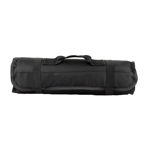 

Chef Knife Storage Bag Portable Reel Knife Bag(Black)