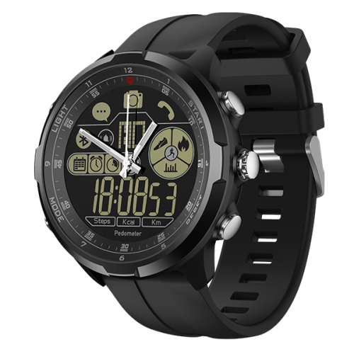 

ZEBLAZE VIBE 4 HYBRID 1.24 inch IP67/50M Waterproof Mechanical Hands Smart Watch(Black)