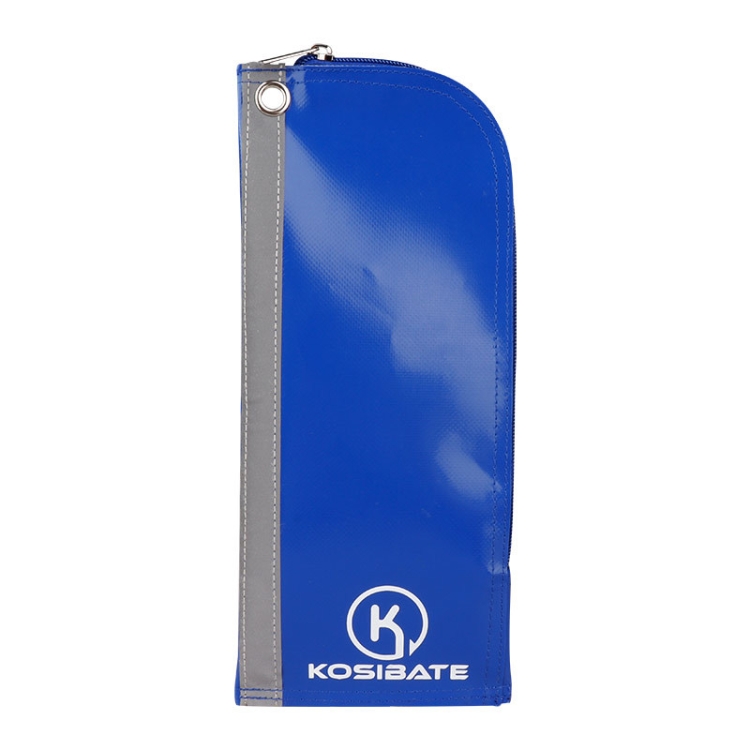 

KOSIBATE CL107 PVC Plastic Tool Bag Lightweight Wear-Resistant Hardware Accessories Kit, Specification: Large(Blue)