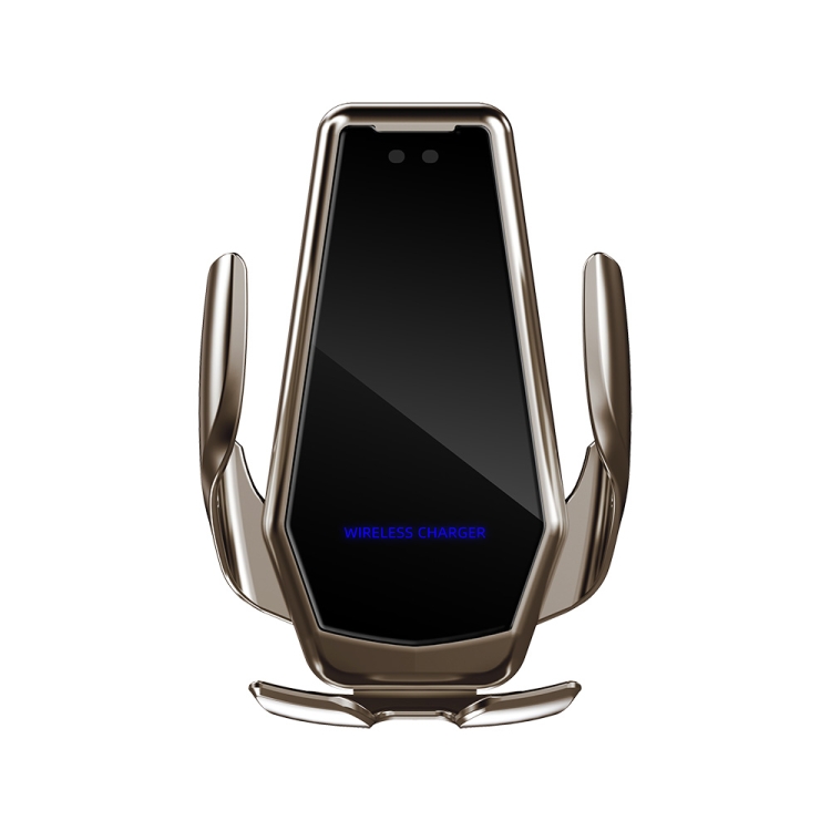 

H10 15W Automatic Wireless Charging Car Mobile Phone Bracket, Style: Capacitor(Magic Gold)