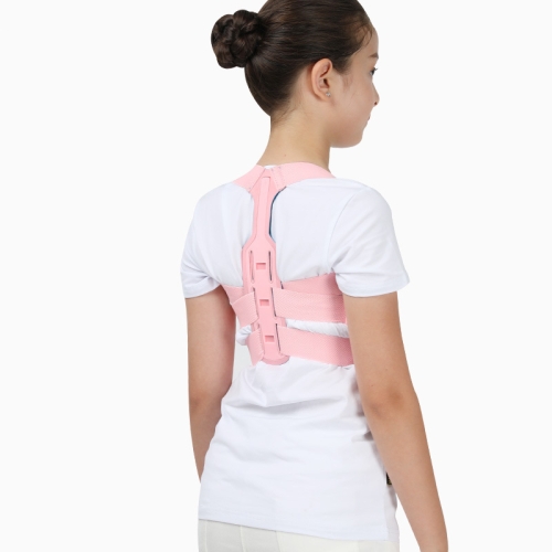 

Humpback Correction Belt Back Posture Corrector, Specification: M(062 Child Pink)