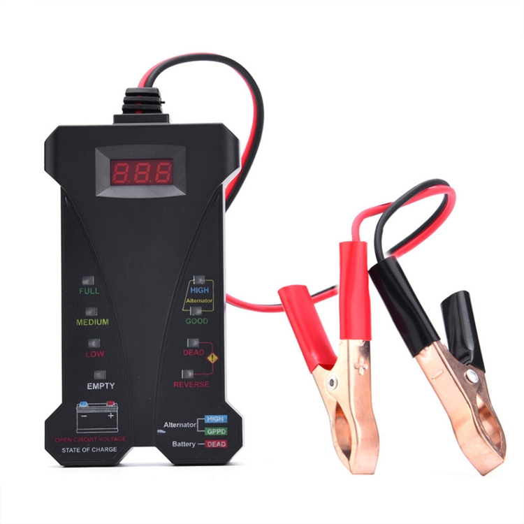 

12V Three-In-One Battery Tester Digital Display Tester