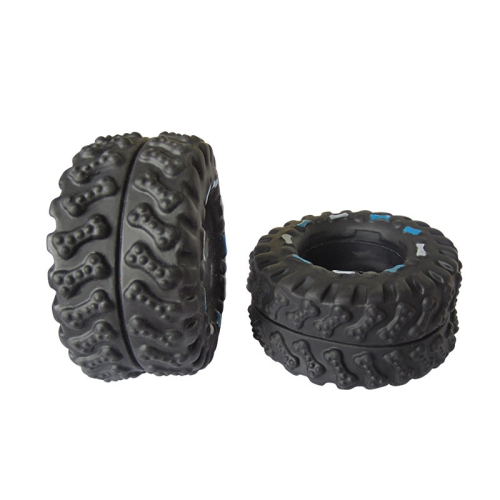 

10 PCS Pet Vinyl Bite-Resistant Tire Toys Sounding Dog Training Ssupplies(Tire)