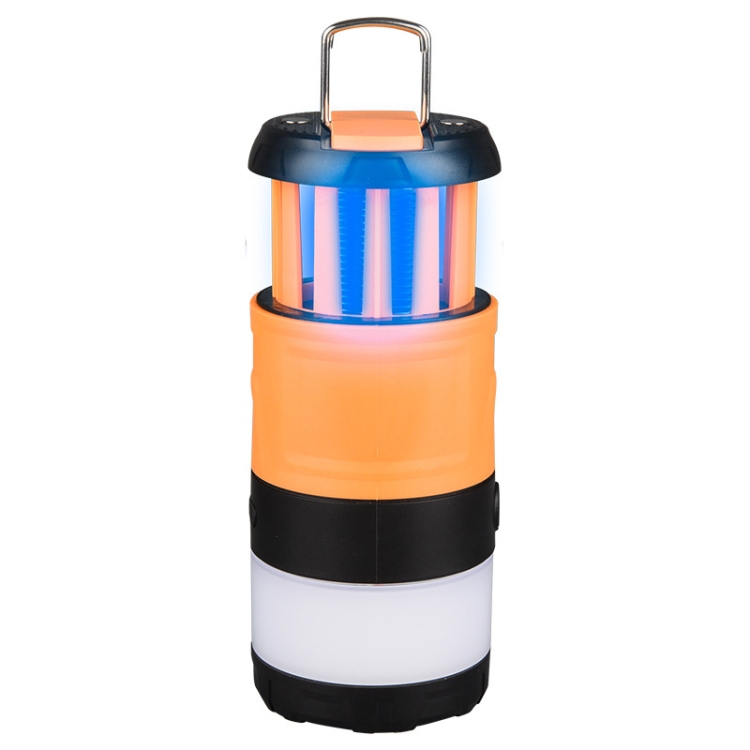 

Outdoor LED Waterproof Electric Mosquito Killer Lamp Camping Lamp Flashlight(Orange)