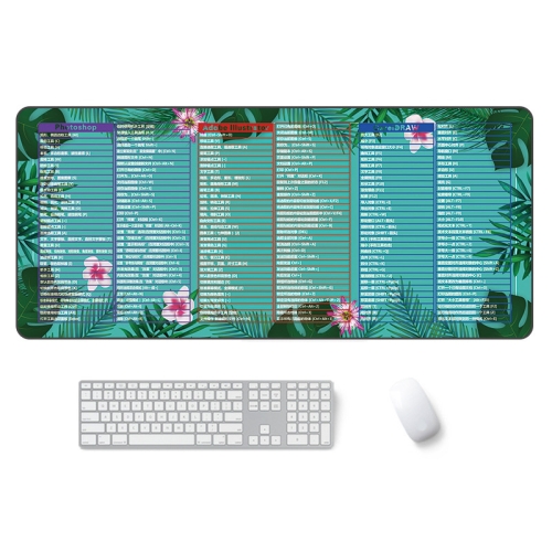 

300x800x3mm Waterproof Non-Slip Heat Transfer Office Study Mouse Pad(PS, AI, CDR Colorful)