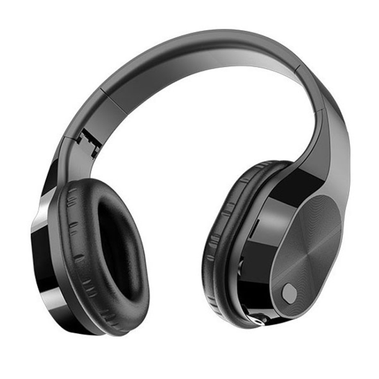 

YW-T5 Wireless Bluetooth Headset Foldable Telescopic Game Headphone(Black+Black)
