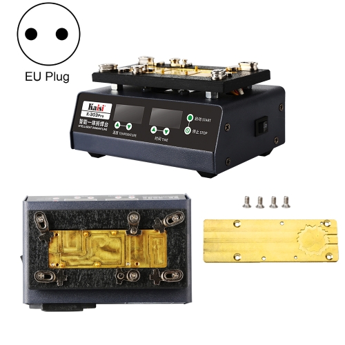 

Kaisi 303 Pro Smart All-In-One Mobile Phone Motherboard Desoldering Station Repair Workbench 1 Module(EU Plug)