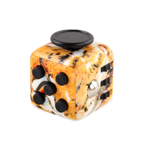 

3 PCS Cube Decompression Toys For Adults & Children Unlimited Dice Vent Toys, Colour: Leopard