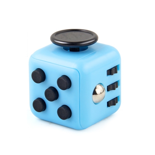 

3 PCS Cube Decompression Toys For Adults & Children Unlimited Dice Vent Toys, Colour: Blue