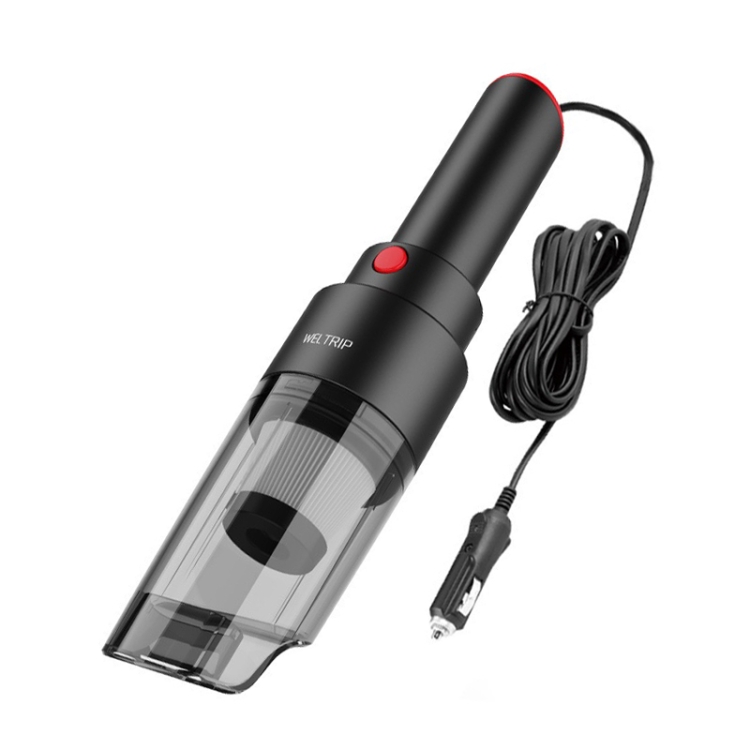 

WEL TRIP V12 Car Portable Hand-Held Vacuum Cleaner Household High-Suction Vacuum Cleaner, Color Classification: Wired Black
