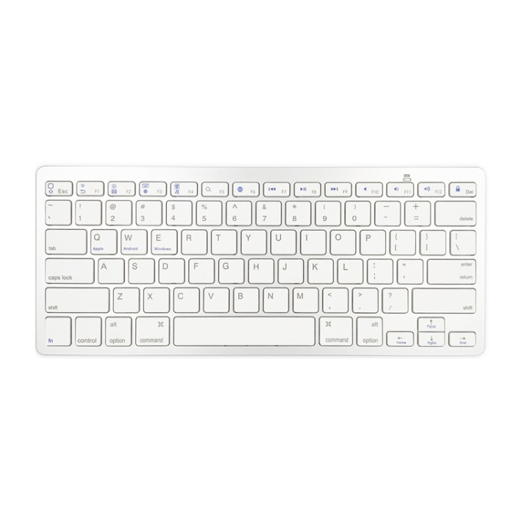 

X5 Bluetooth 3.0 Wireless 78 Keys Foreign Language Small Language Keyboard(English )