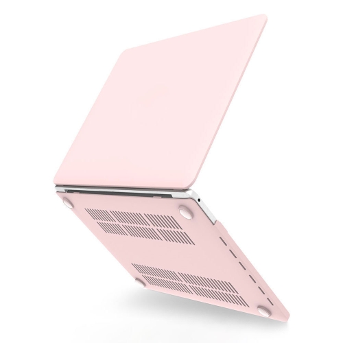 

Hollow Style Cream Style Laptop Plastic Protective Case For MacBook Pro 13 A1278(Rose Pink)