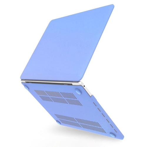 

Hollow Style Cream Style Laptop Plastic Protective Case For MacBook Pro 13 A1278(Tranquil Blue)