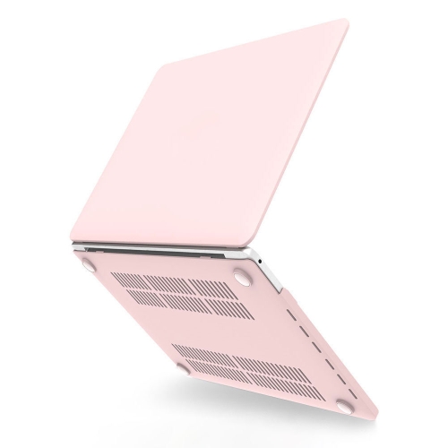 

Hollow Style Cream Style Laptop Plastic Protective Case For MacBook Pro 15 A1707 & A1990 2016(Rose Pink)
