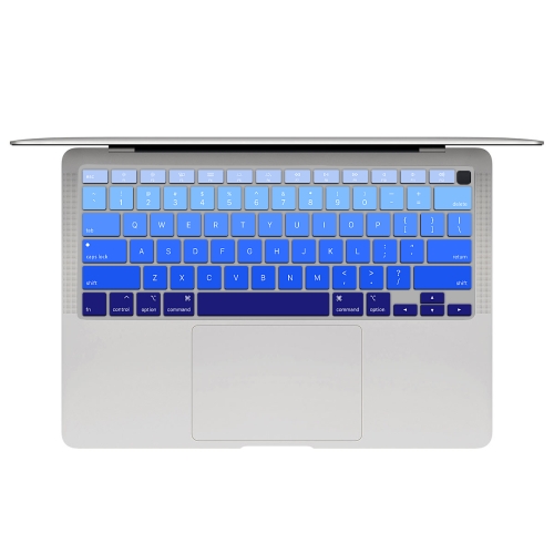 

2 PCS Laptop Dust-Proof Waterproof Keyboard Film For MacBook Air 13.3 Inch A2337 2020 US Version (Gradient Blue)