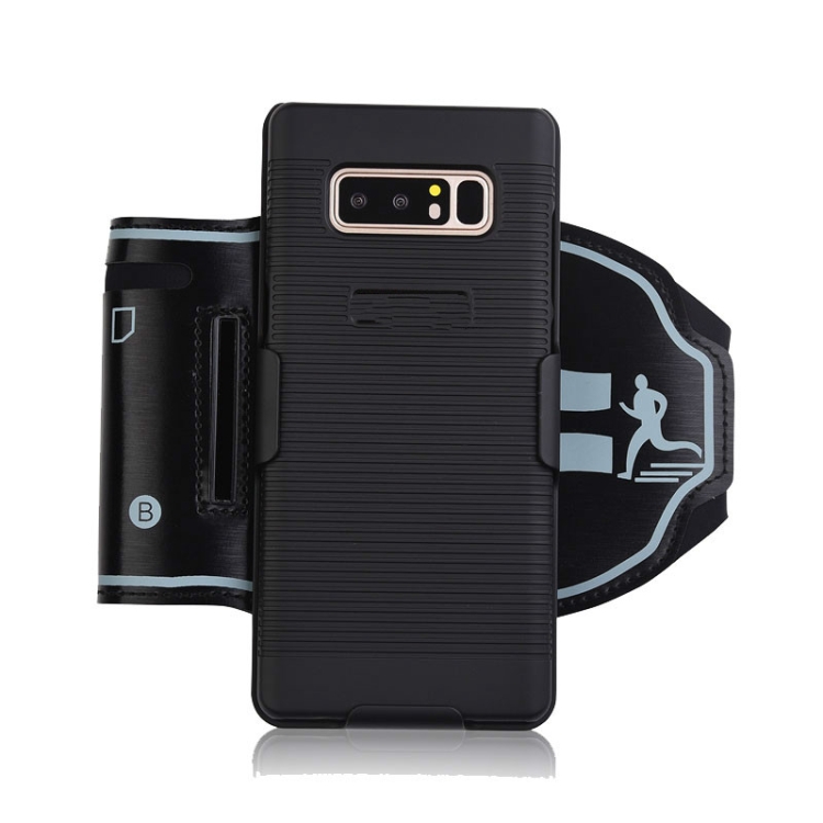 

For Galaxy S8 Plus Mobile Sports Arm Sleeve Multifunctional Running Arm Band(Black)