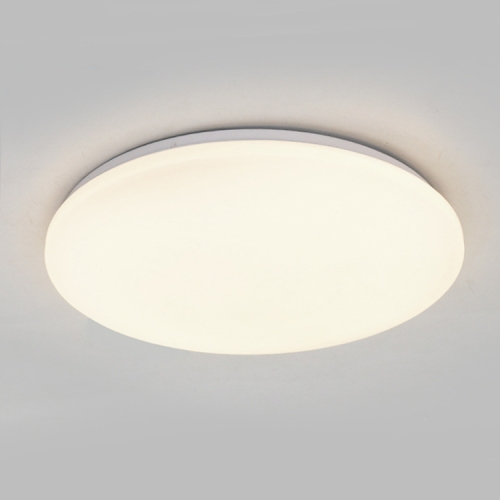 

QSXDD-TJ Waterproof Ceiling Light LED Bathroom Moisture-Proof Dust-Proof Circular Ceiling Lamp, Power source: 24W 400mm(Natural Light)