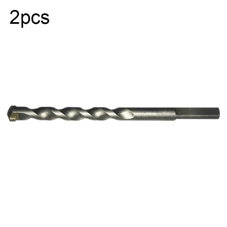 

10 PCS Hand Electric Drill Shock Drill Wall Mix Soil Cement Wall Construction Drill Bit, Model: 10x110mm Triangle Handle