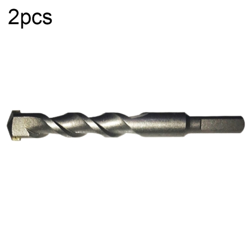 

10 PCS Hand Electric Drill Shock Drill Wall Mix Soil Cement Wall Construction Drill Bit, Model: 16x150mm Triangle Handle
