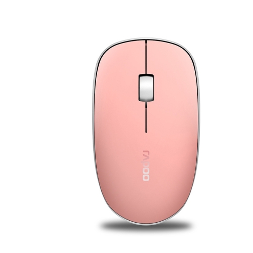 

Rapoo M200G 1300 DPI 3 Keys Silent Wireless Mouse(Pink)