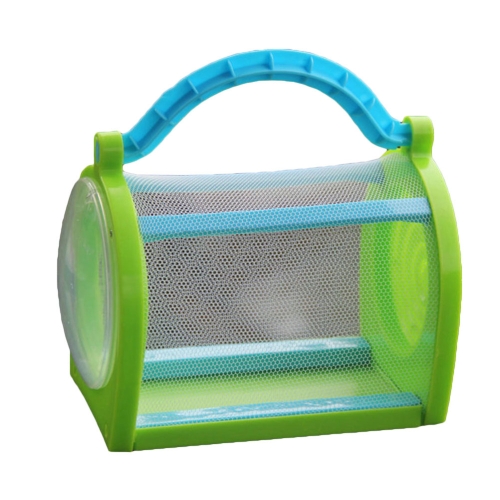 

Portable Insect Cage Butterfly Cage Rural And Wild Fun Children Science And Education Supplies(Green)