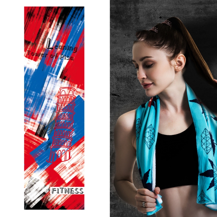 

2 PCS Fitness Cold Towel Outdoor Sports Cooling Quick-Drying Towel, Size: 100 x 30cm(Dream)