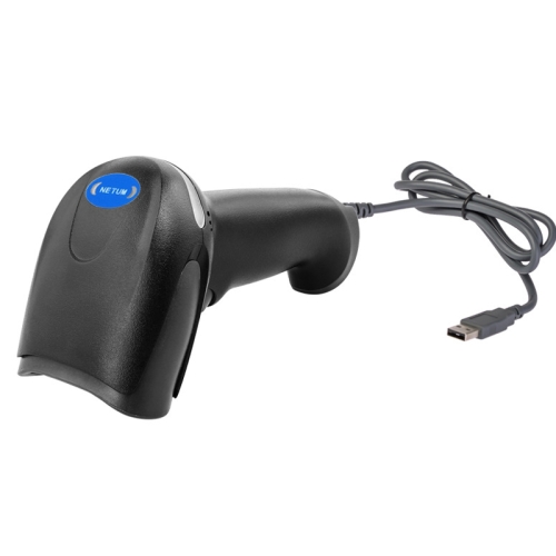 

NETUM F16 Medical Barcode Scanner Supermarket QR Code Handheld Scanner, Specification: Wired