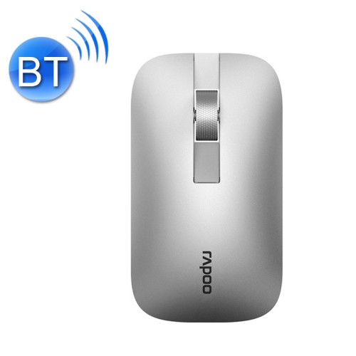 

Rapoo M550 1300DPI 3 Keys Home Office Wireless Bluetooth Silent Mouse, Colour: Ordinary Version Silver