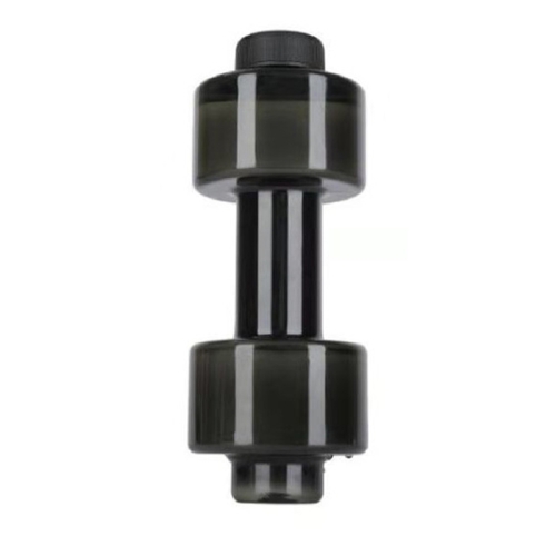 

2 PCS Portable Home Fitness Dumbbell Water Bottle, Capacity: 550ml(Black)