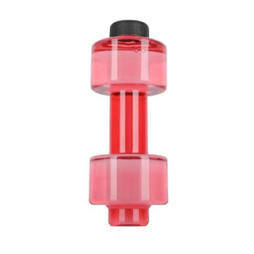 

2 PCS Portable Home Fitness Dumbbell Water Bottle, Capacity: 550ml(Red)