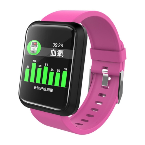 

Sport 3 Smart Watch Blood Pressure IP68 Waterproof Fitness Tracker Clock Smartwatch For IOS Android Wearable Devices(Pink)