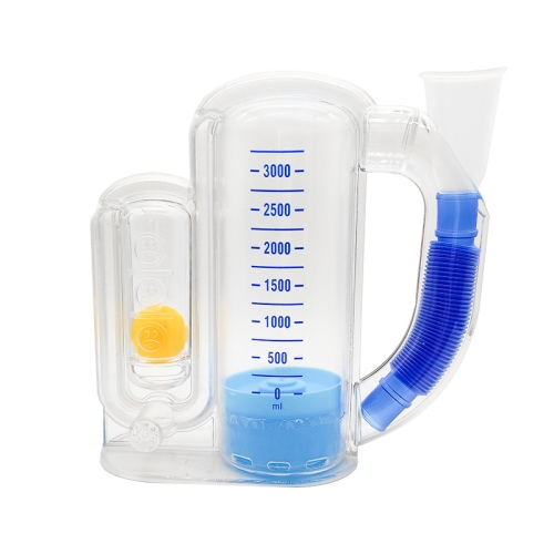 

Respiratory Training Device Lung Capacity Training Pulmonary Function Exercise Rehabilitation Device, Specification: Single Ball 3000ml