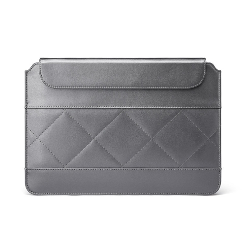 

Microfiber Leather Thin And Llight Notebook Liner Bag Computer Bag, Applicable Model: 11 inch -12 inch(Gray)