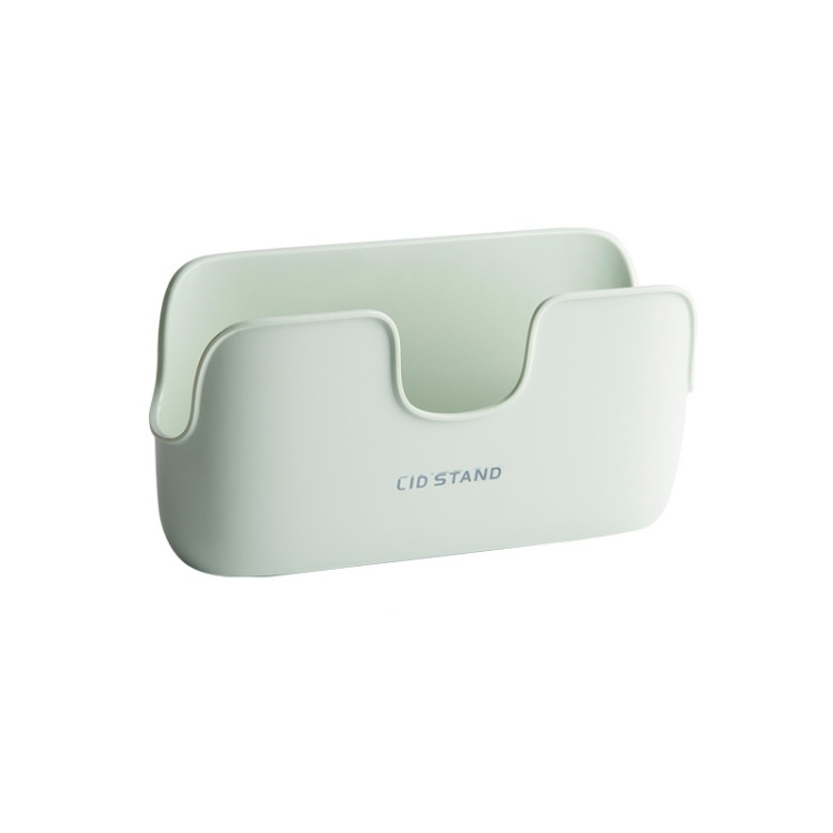 

Household Kitchen Pot Lid Rack Cutting Board Storage Rack, Specification： Wall-mounted (Green)