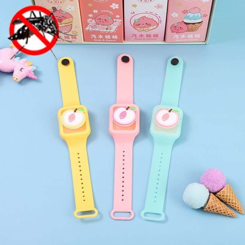 

3 Sets Children Student Cartoon Glowing Mosquito Repellent Bracelet(Steam)