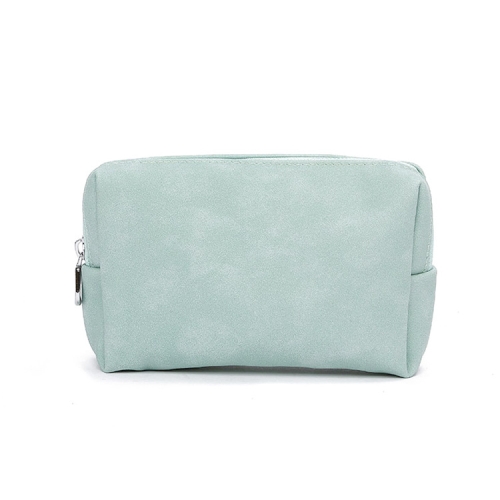 

2 PCS Portable Digital Accessory Leather Bag Single Layer Storage Bag, Colour: Frosted (Fruit Green)