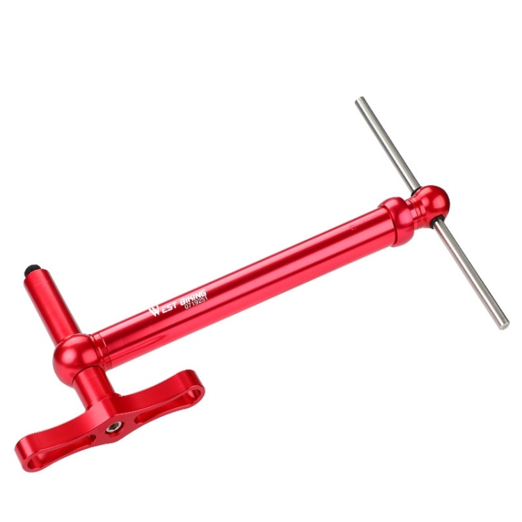 

WEST BIKING Mountain Bike Tail Hook Correction Repair Tool Wheel Set Correction(Red)