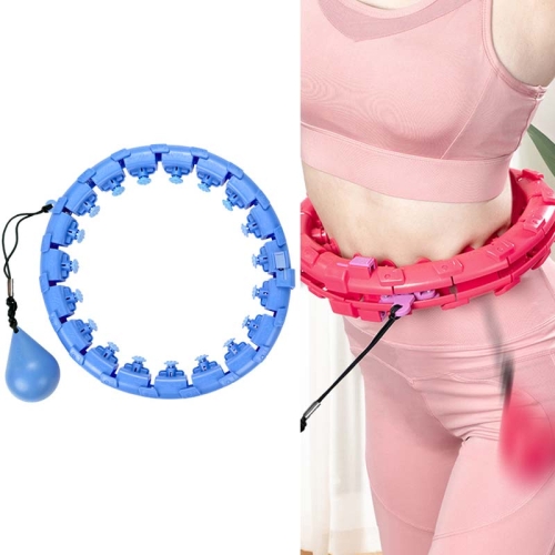 

Weighted Fitness Hoop Abdomen Circle, Specification: 28 Knots (Blue)