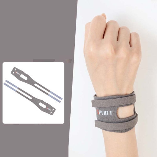 

Sports Fitness Wristbands Ball Training Anti-Sprain Winding Compression Wristbands, Size: M (Gray)